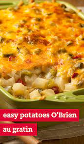 1 pound bulk sausage(any kind you like). Easy Potatoes O Brien Au Gratin We Like Our Potatoes Au Gratin Recipes To Be Creamy Potatoe Casserole Recipes Potatoes Au Gratin Au Gratin Potato Casserole
