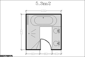Quant à la simple vasque, elle a amenagement decoration plan deco salle petite idee bain surface de. Plan De Salle De Bain Avec Douche Baignoire D Angle