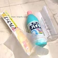 お風呂掃除の難敵 ゴムパッキン黒カビの落とし方は150円キッチンハイターパックでok ダブルしゅふブログ 育休取得で主夫開眼 オキシクリーン洗濯 掃除実践記 子育て 節約他情報サイト 風呂掃除 黒カビ 掃除