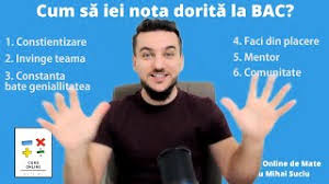Cum Sa Iei Nota Dorita La Bac Youtube