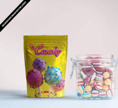 Download Free Candy Bag Mockup Psd Template Mockup Den
