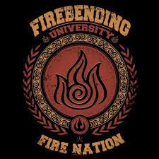 Firebending University T Shirt The Shirt List Avatar Airbender Avatar Avatar Aang