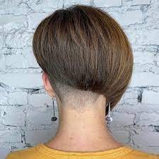 35 Short Hairstyles We Love In July 2020 Short Stacked Bob Hairstyles Short Hair Styles Asymetrical Haircut