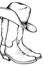 Cowboy Boots And Hat Clipart Clipart Best Clipart Best Cowboy Boots Drawing Cowboy Hat Drawing Cowboy Hats Painted