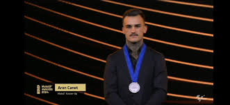 Mr. Canet. Mr @marcmarquez93 looking good today at the MotoGP Awards  Ceremony
