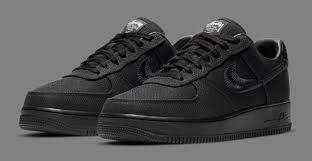 Maybe you would like to learn more about one of these? Stussy X Nike Air Force 1 Low Triple Black Snkrs Release Date Complex