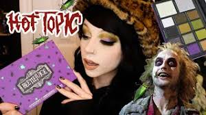 Hot topic released a beetlejuice collection, and we'll say his name 3 times if we can have it all. Hot Topic Beetlejuice Eyeshadow Palette Review Swatches Tutorial Youtube