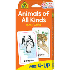 Foster a love and an interest in god's creatures with all kinds of animals. Animals Flash Cards Teach Kids About Critters School Zone