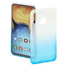 Samsung transparent phone release date. 00187435 Hama Colorful Cover For Samsung Galaxy A20e Transparent Blue Hama De