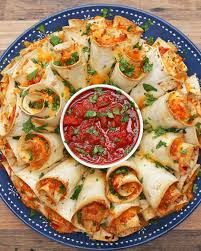Blooming Quesadilla Ring Recipe By Tasty Recipe Party Food Appetizers Food Recipes