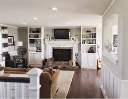 Our Split Level Fixer Upper Living Room Remodel Living Room With Fireplace Livingroom Layout