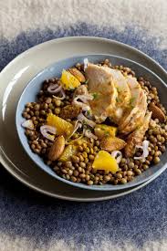Recette Salade De Lentilles Et Poulet Au Curcuma Cuisine Madame Figaro En 2020 Recette Salade Lentilles Poulet Au Curcuma Salade De Lentilles