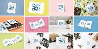 Adobe spark's free online card creator helps you easily make your own printable greeting cards with photos for all types of life events. 20 Greeting Card Mockup Templates Free Premium Honey Mango