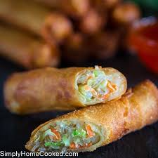 My Mother S Coworker From China Shared This Amazing Spring Roll Recipe With Us And We Fell In Love Wi Recettes De Cuisine Cuisine Et Boissons Cuisine Asiatique