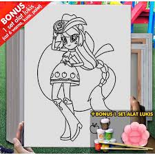 Tokopedia jual beli online apps on google play. Kanvas Gambar My Little Pony Luna Equestria Girl 30x40 Cm Mel1160 Mewarnai Coloring Shopee Indonesia