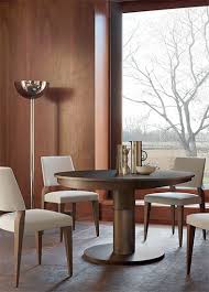 Modern Furniture Lighting Spencer Interiors Vancouver Potocco Dining Table Round Dining Table Table