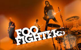 This is the great foo fighters blue symbol wallpaper, background Foo Fighters Wallpaper On Behance