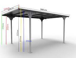 Carport Aluminium Toit Plat Car3050altp Foresta Une Reponse Tres Complete Autour De L Amenagement Exterieur