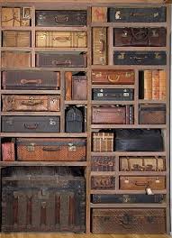 Vintage Trunks Suitcases Storage Wall Vintage Suitcases Old Suitcases Vintage Luggage