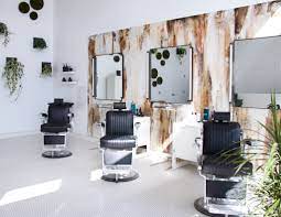 For options with good vibes, expert stylists, and an array of services, check out our. Highland Park Blind Barber Barbershop Design Interior Barber Shop Interior Blind Barber