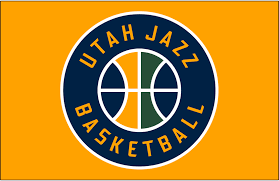 The eighth note in … Utah Jazz Alternate On Dark Logo Visuais Masculinos Basquete Masculino