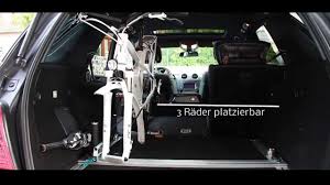 Radtrager E Bikes Und Andere Im Innenraum D Fahrzeugs Radfazz Trager Youtube