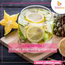1 ananas bien sucré, 1 bonne racine de gingembre frais, ginger kiss poudre d 'épices facultatif, 2 cas de sucre (facultatif). Sekelem Beaute Recette Citron Ananas Gingembre Facebook