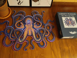 This was a test for personal use, just to test our laser. Laser Cut Wood Puzzle Octopus By Liberty Puzzles Does Anyone Have A Liberty Puzzle They D Like Trade Jigsawpuzzles