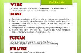 Mendidik anak secara optimal sesuai dengan kemampuan anak. Contoh Visi Dan Misi Lembaga Paud Barisan Contoh