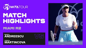 Bianca andreescu / stiri bianca andreescu. Bianca Andreescu Vs Tereza Martincova 2021 Miami Round 2 Wta Match Highlights Youtube