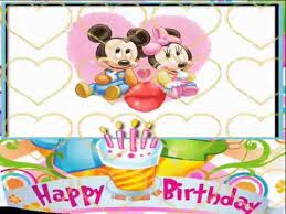 Auguri Di Buon Compleanno Happy Birthday To You My Dear Un Bacio Happy Birthday Minnie Birthday