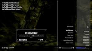 5) chest or door should. Skyrim How To Get All Spells Pc Only Youtube