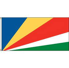The new flag of the seychelles was adopted for the new era of the multiparty system. 36 X 72 Seychelles Flag Flags Unlimited Store Seychelles Flag Flag White Canvas