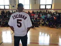 Utility infielder eduardo escobar and minor league southpaw pedro hernandez from their al central division rival. Eduardo Escobar Is Committed To Helping Youth In His