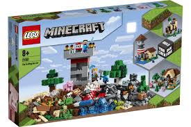 Stein ist abgesehen von luft der am häufigsten vorkommende block in der oberwelt. Lego Minecraft 21161 Die Crafting Box 3 0 69 49