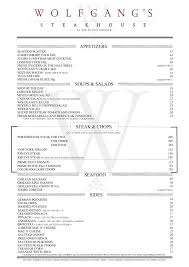 It lies about one degree of latitude (137 kilometres or 85 miles). Menu Wolfgang S Steakhouse Singapore