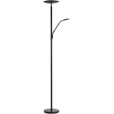 Find floor lamps for every room in your house at everyday low prices. 360 Lighting Modern Floor Lamp With Reading Light Led Decker Black Metal Acrylic Diffuser For Living Room Reading Office Target