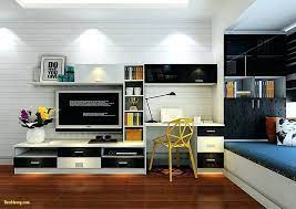 White gloss tv stands with drawers. Computer Desk Tv Stand Combo Lovely And Bo Desk In Living Room Living Room Tv Home