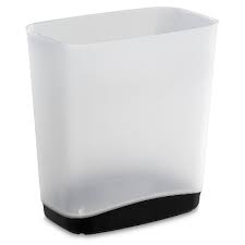 White kitchen trash cans target wedding registries. 3 3gal Vanity Trash Can White With Color Accented Base Room Essentials Target