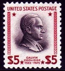 Who Was The 30th President Of The United States Calvin Coolidge 1872 1933 30th President Of The U S A Coolidge Stamp United States Of America