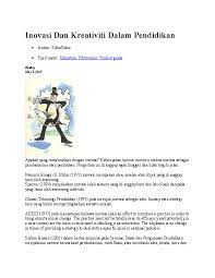 Dengan visi tersebut, itts bertujuan untuk menjadikan anak bangsa yang unggul dalam mutu dan kemampuannya menghadapi kehidupan masa mendatang yang kaya. Doc Inovasi Dan Kreativiti Dalam Pendidikan Mohd Noor Chin Academia Edu