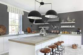 La cuisine grise et blanche : Tendance Cuisine 50 Exemples Avec La Couleur Grise