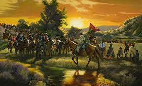 The Fateful Morning Orders From Colonel Custer By Jim Carson Kp Western Art Art Pricing Fine Art