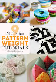 Have you seen these super cute donut pattern weights on etsy?! 9 Diy Tutorials For Pattern Weights Sewing Projects Pattern Weights Diy And Crafts Sewing
