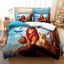 le roi lion parure de lit housse de couette ensemble de literie enfant king bedding sets full size bed sets comforter bedding sets