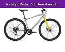 Raleigh Redux 1 Urban Assault Bike 21 Xl Frame Slver Silver 21 X Large Whether Commuting To Work Hitting The P Raleigh Bicycle Hybrid Bike Bike Shop