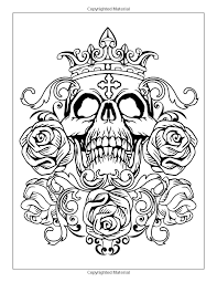 Tattoo coloring pages for adults. Tattoo Coloring Book Modern Tattoo Designs Skulls Hearts Elizabeth Huffman Hue Coloring 9 Skull Coloring Pages Tattoo Coloring Book Gothic Coloring Pages