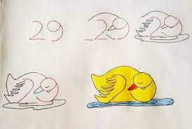 20 Creative Drawing By Numbers Images World Inside Pictures Explicitly larger than ordinary printed coloring pages.