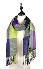 Black And White Checkered Scarf Meaning Lamamamas Plaid Blanket Scarf Cozy Tartan Wrap Shawl Scarfs For Women Womens Scarves Mens Cashmere Scarf Lambswool Scarves