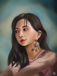 Tzuyu (ngoài cùng, bên phải) có chiều cao vượt trội, nổi bật hẳn khi đứng cùng các chị. Chou Tzuyu Me 2021 Ref Below Twice